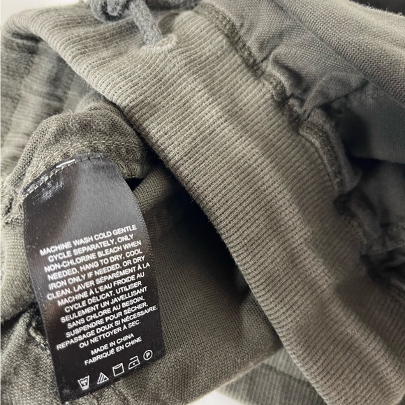 ARITZIA Community Cebu Pant Womens Size XXS Dark Olive #58546 Cotton Jogger - Picture 10 of 12